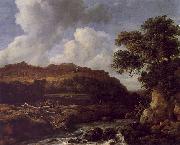 Jacob van Ruisdael The Great Forest Norge oil painting reproduction